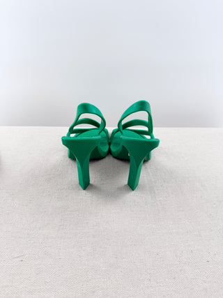 Bottega Veneta jimbo slingback sandals rubber, 37