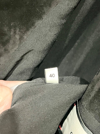 Gucci suede and leather asymmetrical mini dress, 40 IT / US 4