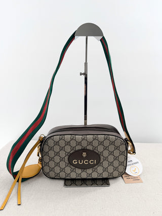Gucci neo vintage G supreme canvas camera bag