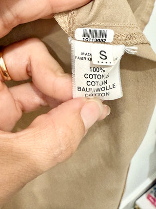 A Shirt A Thing Tan Western-Style Shirt, S