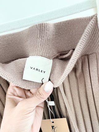 Varley knit pants, XS