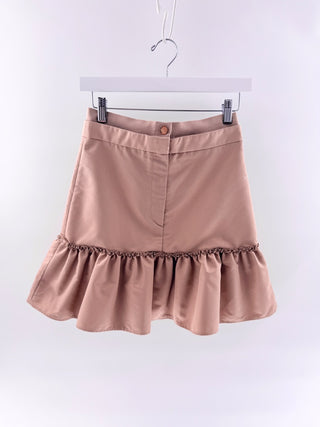 Sandro Alicante Ruffled Hem Mini Skirt, 36