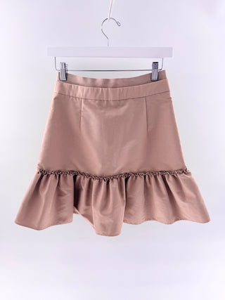 Sandro Alicante Ruffled Hem Mini Skirt, 36