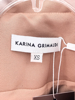 Karina Grimaldi Priscilla Cropped Trench Jacket, XS