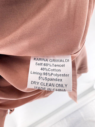 Karina Grimaldi Priscilla Cropped Trench Jacket, XS