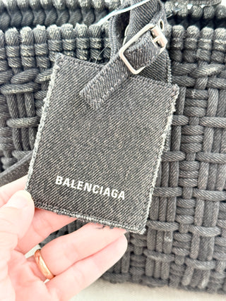 Balenciaga denim bag