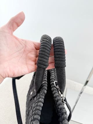 Balenciaga denim bag