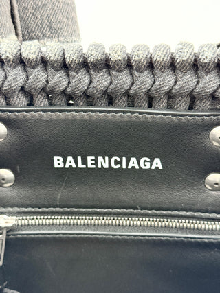 Balenciaga denim bag