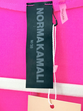 Norma Kamali x REVOLVE Mini Tie Front Shirt Mini Dress Orchid Pink Womens Medium