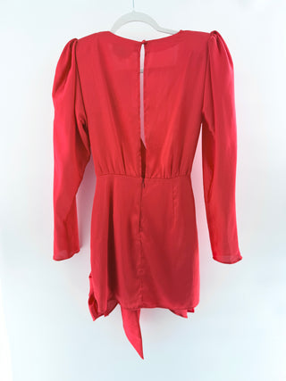 L'Academie mini satin dress, XS