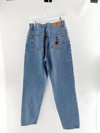 Loony Tunes vintage embroidered jeans, 12