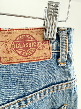 Loony Tunes vintage embroidered jeans, 12