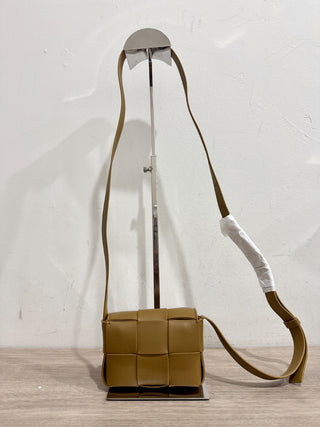 NWT Bottega Veneta Candy Cassette Intrecciato Leather Shoulder Crossbody Bag