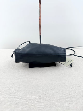 Bottega Veneta small leather clutch bag with strap