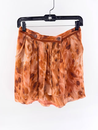 Roseanna silk skirt mini, FR 40 / US 8