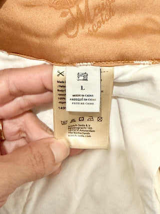 Scotch and Soda Pour l'Ete White Shorts, L