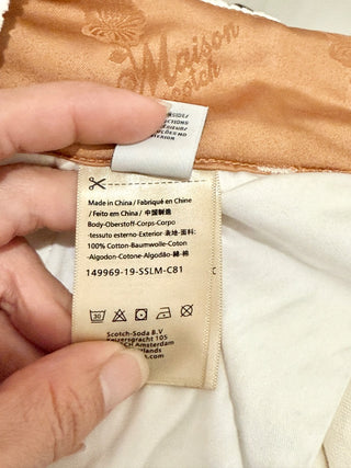 Scotch and Soda Pour l'Ete White Shorts, L