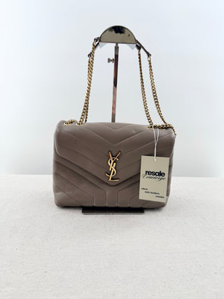 Saint Laurent lou lou leather shoulder bag small