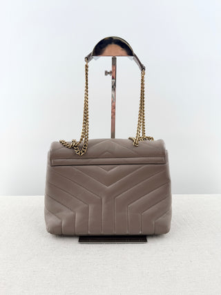 Saint Laurent lou lou leather shoulder bag small