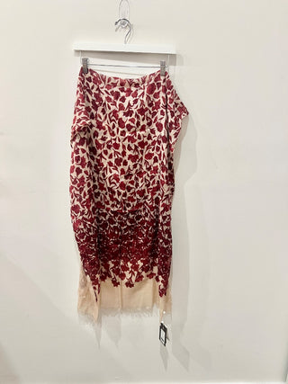 Tory Burch rectangular floral scarf