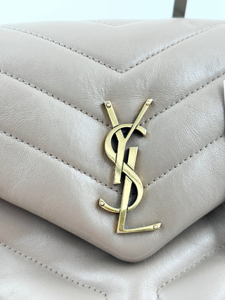 Saint Laurent lou lou leather shoulder bag small