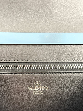 Valentino medium shoulder bag with floral apliques
