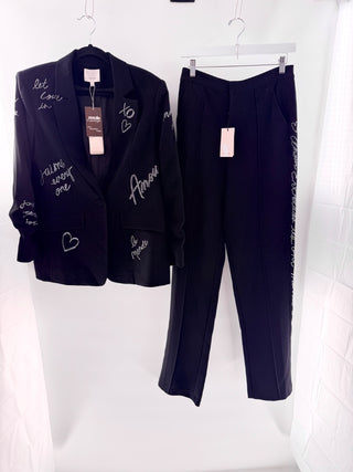 Cinq a Sept Cindie Blazer Set, Blazer - 2 / Pants - 4