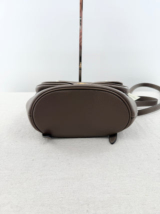 Coach leather small size backpack hadley