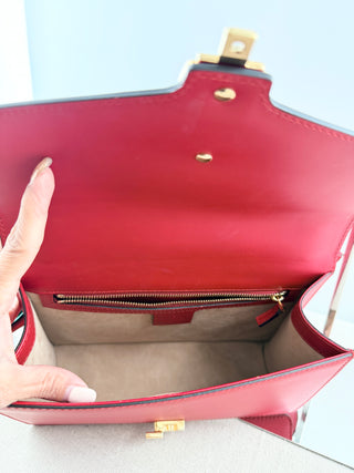 Gucci small leather sylvie bag