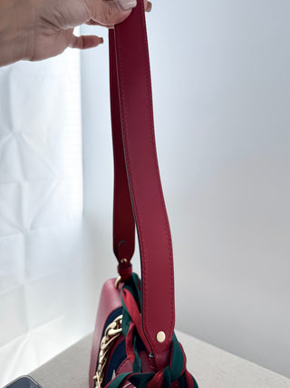 Gucci small leather sylvie bag