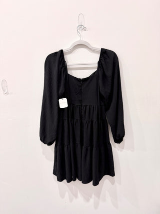 Altar'd State Show me your MuMu Puff Long Sleeve Mandy Dress Black Womens XS