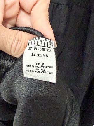 Altar'd State Show me your MuMu Puff Long Sleeve Mandy Dress Black Womens XS