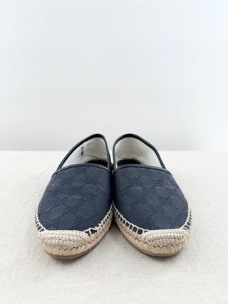 Gucci canvas GG print espadrilles, 37.5