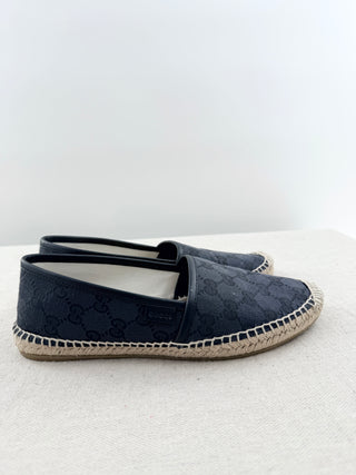 Gucci canvas GG print espadrilles, 37.5