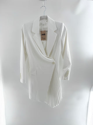 ALC asymmetrical mini blazer dress with pleated detail, 2