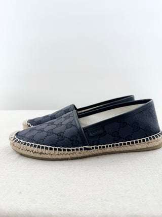 Gucci canvas GG print espadrilles, 37.5