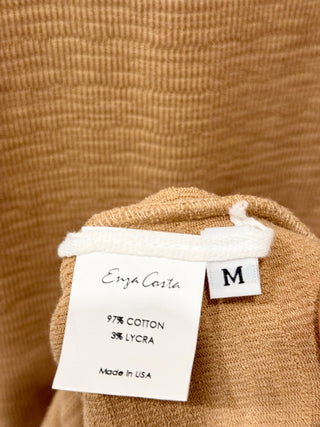 Enza Costa casual sleeveless midi dress, M