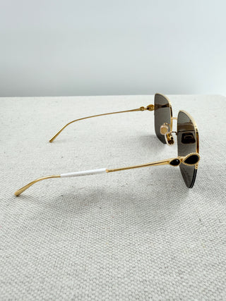 Boucheron BC 01228 metal sunglasses