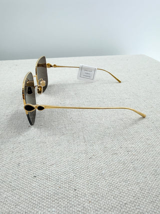 Boucheron BC 01228 metal sunglasses
