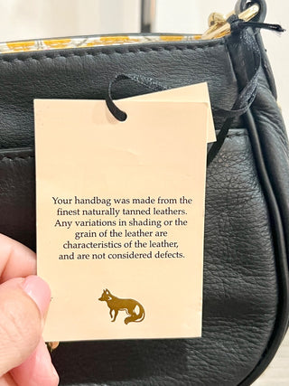 Emma Fox snakeprint flap bag with chain strap faux leather