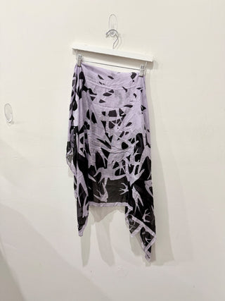 Alexander McQueen floral print scarf