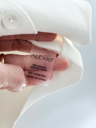 Alexis Cream cardigan, L