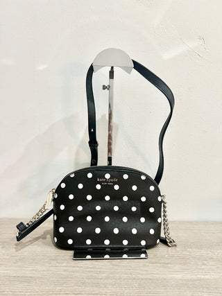 Kate Spade spencer leather polka dot cross body bag