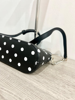 Kate Spade spencer leather polka dot cross body bag