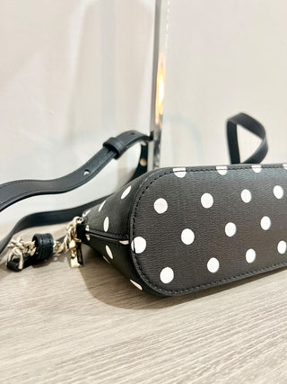 Kate Spade spencer leather polka dot cross body bag