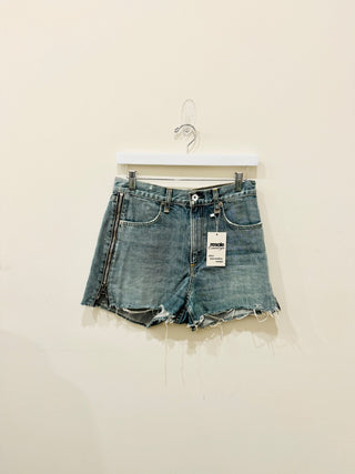 Rag & Bone side zipper shorts denim, 28
