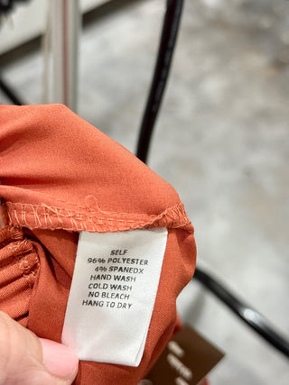 Seven Sisters satin paperbag waist pants, S