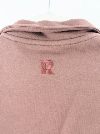 recess pickleball cropped long-sleeve polo top featuring classic collar, partial button placket and matching high-rise pleated tennis skirt with built-in shorts, XS