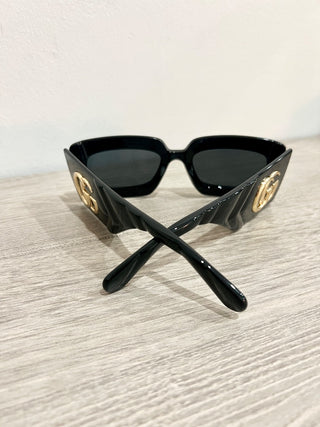 Gucci GG 0811 S sunglasses marmot large logo
