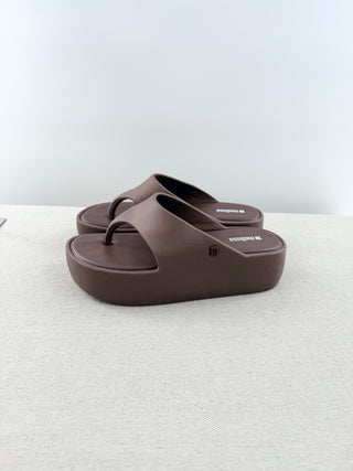 Melissa thong rubber platform sandals, 40